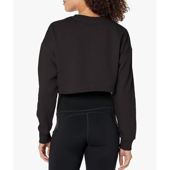 Calvin Klein Performance Women's Fleece Calvin Klein Black Sweatshirt Small NWT - Picture 2 of 4